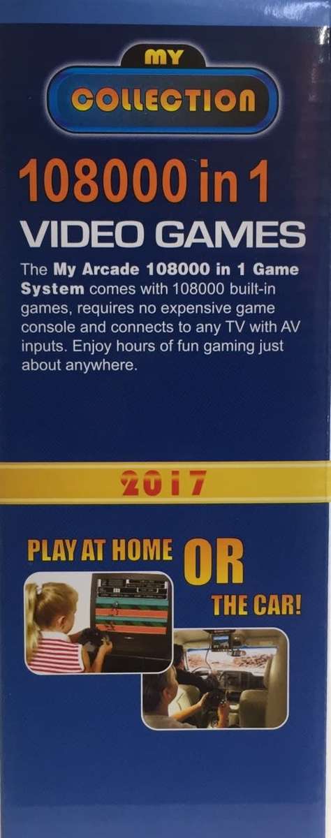 ENIGMA has on offer 108000 in 1 Video Games.Fun for everyone. I've played a few. See if u remember.