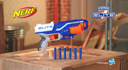CHRISTMAS SHOPPING -  100% Genuine HASBRO Nerf N-Strike Elite Disruptor