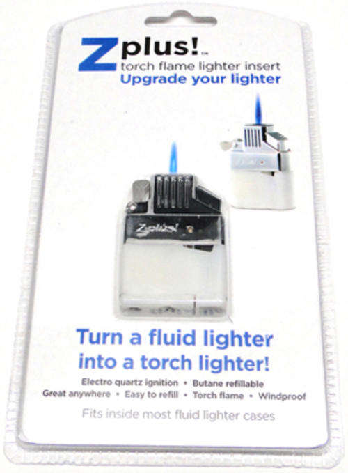 Z PLUS TORCH FLAME INSERT - WILL TURN YOUR FLUID ZIPPO/LIGHTER INTO BUTANE "BLU"
