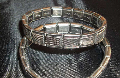 Italian Charms - 9mm Starter Bracelet - PAVE - 18 Links