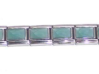 Italian Charms 9mm - Fits Nomination - GLOW IN THE DARK - BLUE BLOCK - T