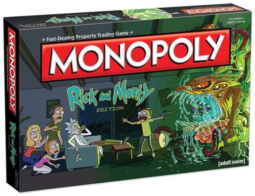 NEW & IN STOCK -  TOYLAND Offers Monopoly - The Rick & Morty Edition - Ages 17 and UP