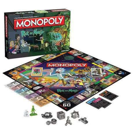 NEW & IN STOCK -  TOYLAND Offers Monopoly - The Rick & Morty Edition - Ages 17 and UP
