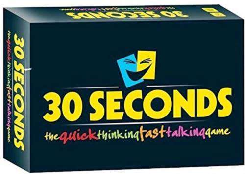 30 Seconds Board Game Printed 2018 + 30 Seconds Booster Pack with 240 Cards
