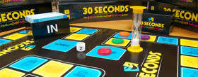 30 Seconds Board Game Printed 2018 + 30 Seconds Booster Pack with 240 Cards