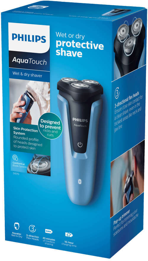 THE MAN CAVE offers a Philips AquaTouch 3H Wet & Dry Electric Shaver