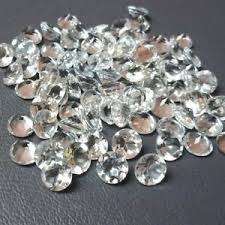 THE VAULT Offers 10pcs of 100% Shimmering Natural WHITE TOPAZ - 0.78tcw - Perfect for Jewelry