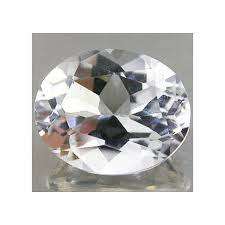 Shimmering 100% Natural DIAMOND WHITE TOPAZ - 2.63ct - FREE BOX