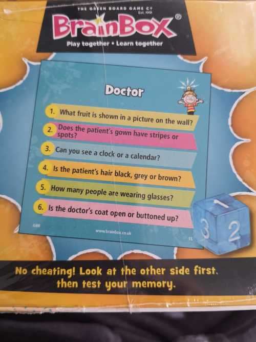 R310 ON TAKEALOT - TOYLAND Offers BRAINBOX - PEOPLE AT WORK Game - 1 or more Players - ages 4+