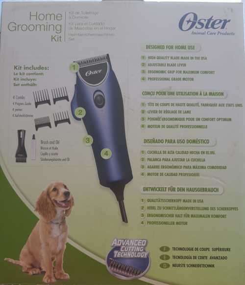 THE PET PALACE offers OSTER FULL HOME GROOMING KIT for Dogs or Cats - Used Twice