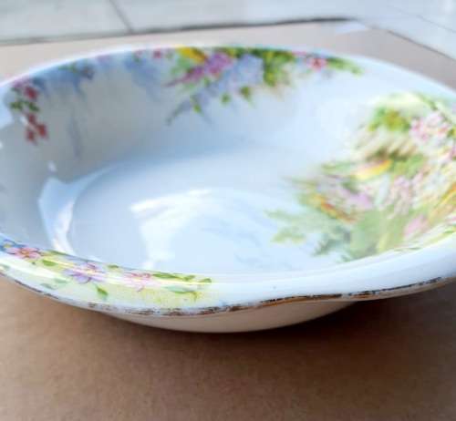 One of Royal Alberts most collectable - Kentish Rockery - Serving Bowl and 2 Pudding Bowls - 1927-35