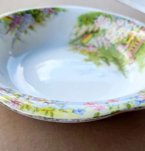 One of Royal Alberts most collectable - Kentish Rockery - Serving Bowl and 2 Pudding Bowls - 1927-35