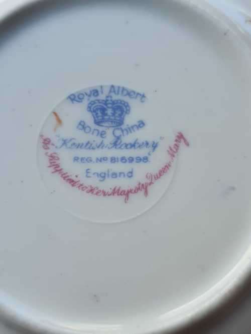 One of Royal Alberts most collectable - Kentish Rockery - Serving Bowl and 2 Pudding Bowls - 1927-35