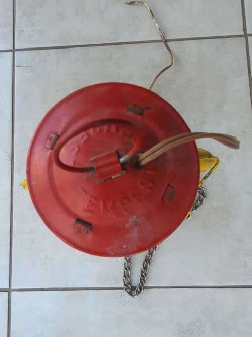 Can be restored to Vintage kerosene lamp or used as electric lamp as it has been converted.