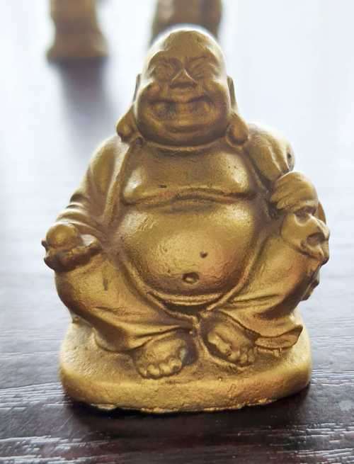 3 Laughing Little Buddhas