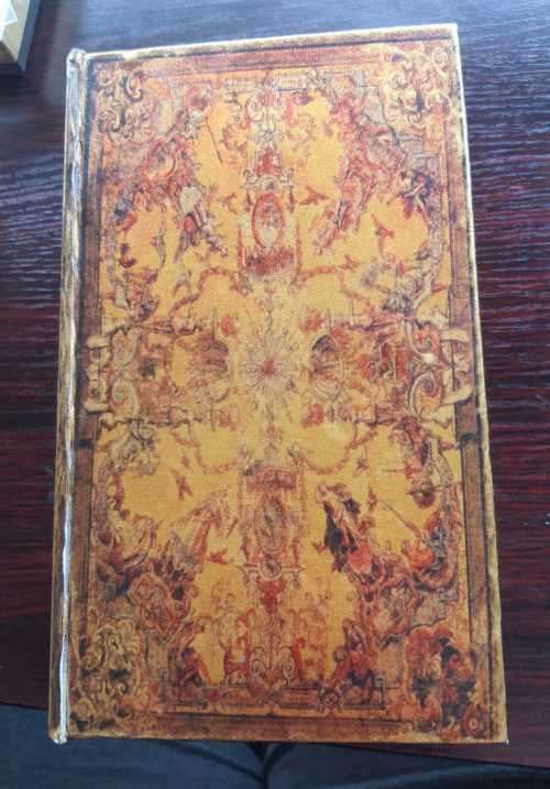 Vintage Book Jewelry Box - Renaissance Style - 5 Solid 925 Rings with Natural Gems and Other Jewelry