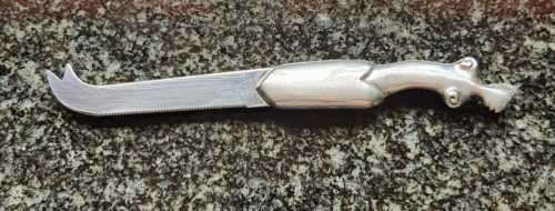 FUNCTIONAL ART : Vintage CARROL BOYES Cheese Knife - Marked