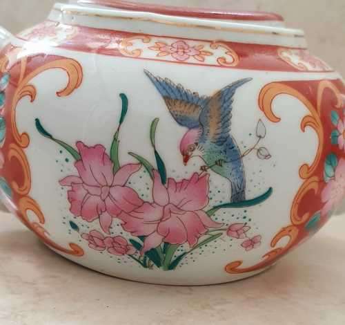 Wonderful Oriental Tea Pot - Marked
