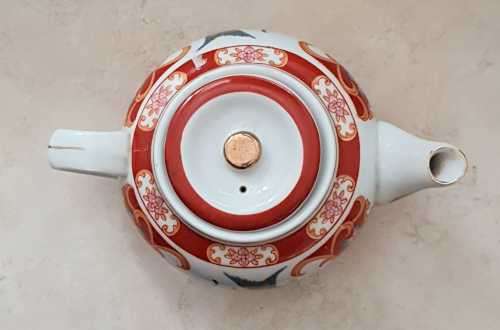 Wonderful Oriental Tea Pot - Marked