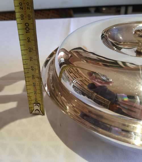 Gorgeous Birmingham Silver Plated Tureen with Divider which can be removed - Marked