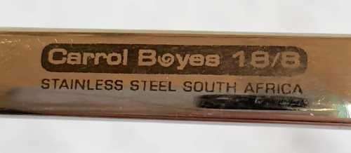Functional Art : 33cm Long 18/8 Stainless Steel Carrol Boyes Spatula/Egg Lifter - Marked - VGC