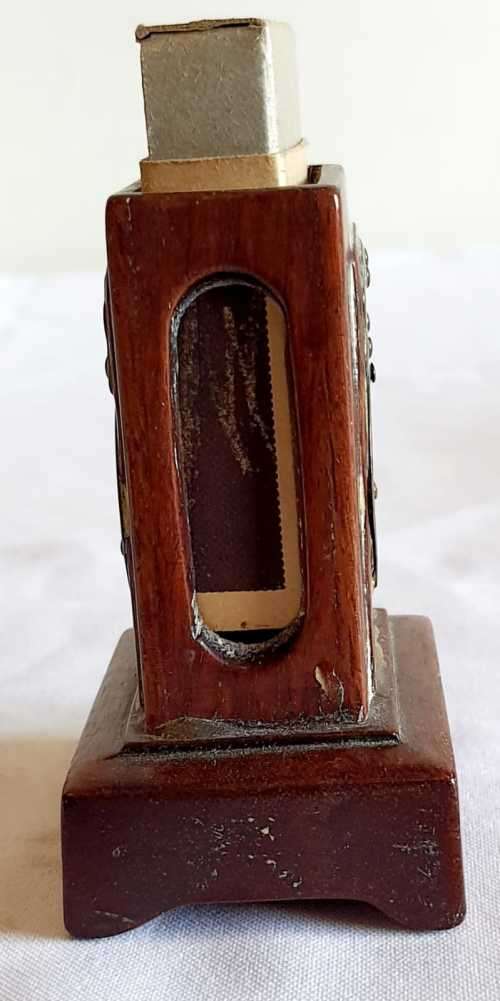 Exceptional Solid Wood and Brass Smoker Set