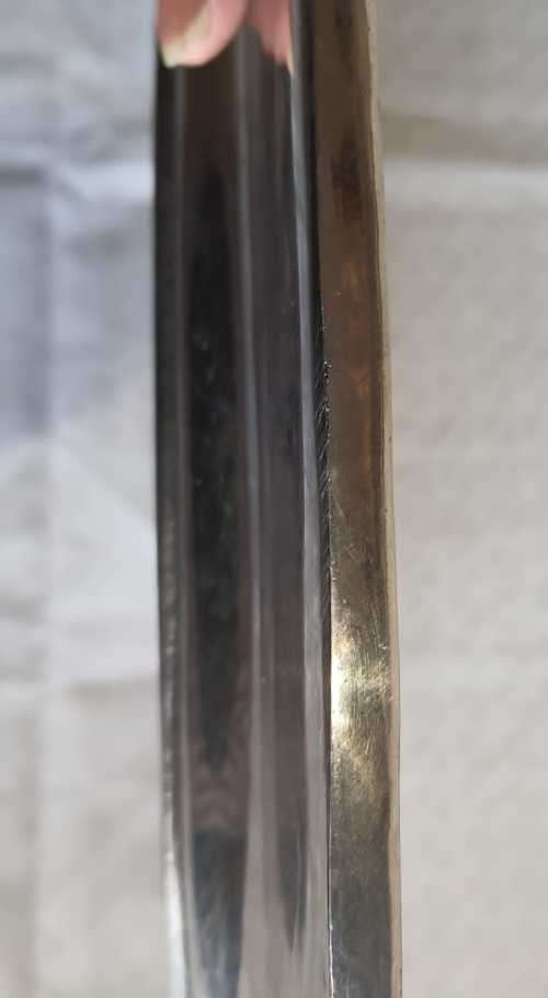 Vintage Heavy and Large Pewter Tray with Engraved Edges