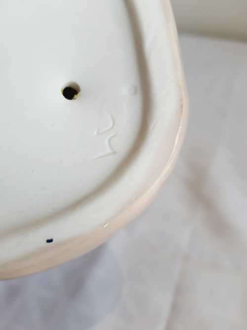 Llard Porcelain Sculpture "Dolores Dahlia Hand Maiden" by Artist Fulgecio - Signed - Dated 1974