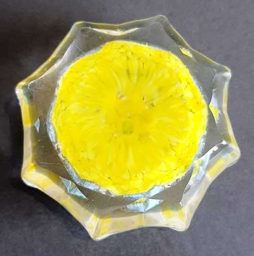 Unusual Design Millefiori Paperweight