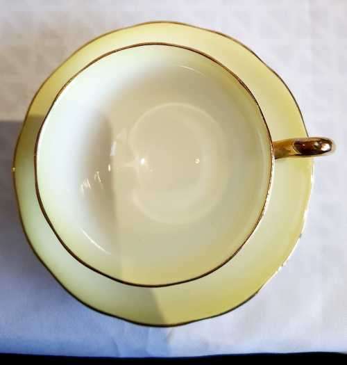 50's-70's Royal Albert - Avon Shape - Rainbow Series Yellow - Duo - Marked - VGC