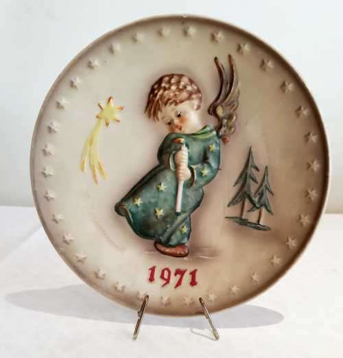 1st Edition MJ Hummel of W Goebel, West Germany, 100th Anniversary Plate - Signed and Marked