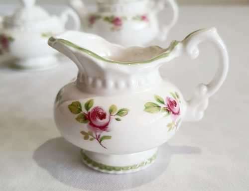 VGC Royal Crown Duchy Fine Bone China Miniature Tea Set - Marked