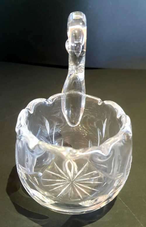 VGC Magnificent Star of David Crystal Swan Ring Bowl/Trinket Bowl