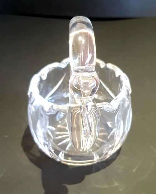 VGC Magnificent Star of David Crystal Swan Ring Bowl/Trinket Bowl