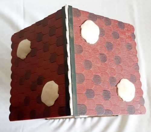 Rare Original Musical Victorian Christmas Doll House with Moving Parts - Works