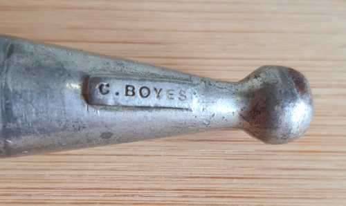 Functional Art : Rare Early Carrol Boyes Palm Leaves and Coconuts Bottle Stopper - Marked