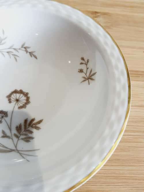 Vintage Ultra Rare Johann Haviland Bavaria `Modell` Trinket Bowl - Signed and Marked