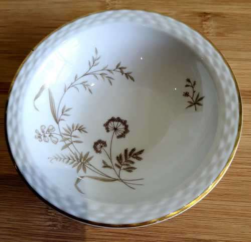Vintage Ultra Rare Johann Haviland Bavaria `Modell` Trinket Bowl - Signed and Marked