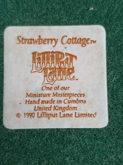 Lot of 3 Lilliput Lane Houses for 1 Bid - All from Different Collections - Marked