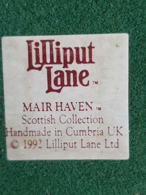 Lot of 3 Lilliput Lane Houses for 1 Bid - All from Different Collections - Marked