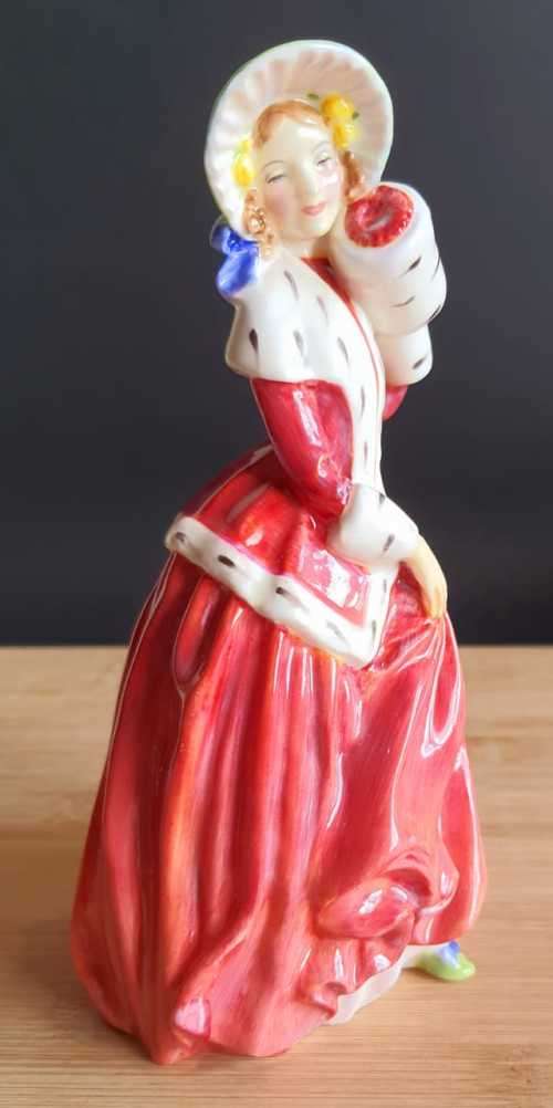 Royal Doulton Bone China Christmas Morn` Figurine (`47 - `96) HN 1992 By Peggy Davies
