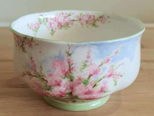 Royal Albert Blossom Time Sugar Bowl - c.40`s - Discontinued