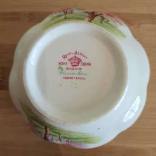 Royal Albert Blossom Time Sugar Bowl - c.40`s - Discontinued