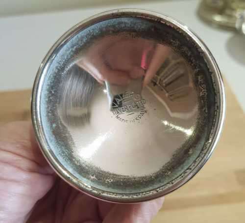 Vintage Pair of Silver Plated Goblets from Valero Spain - Value R950 - Marked