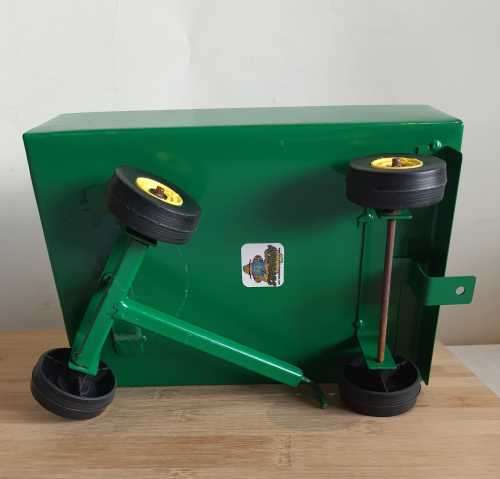 Detailed Hand Made Toy Wagon with Front and Rear Hitches by Africar for Keeps - Marked