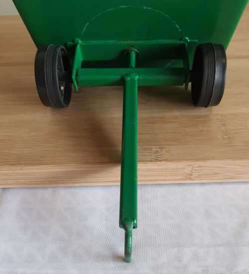 Detailed Hand Made Toy Wagon with Front and Rear Hitches by Africar for Keeps - Marked