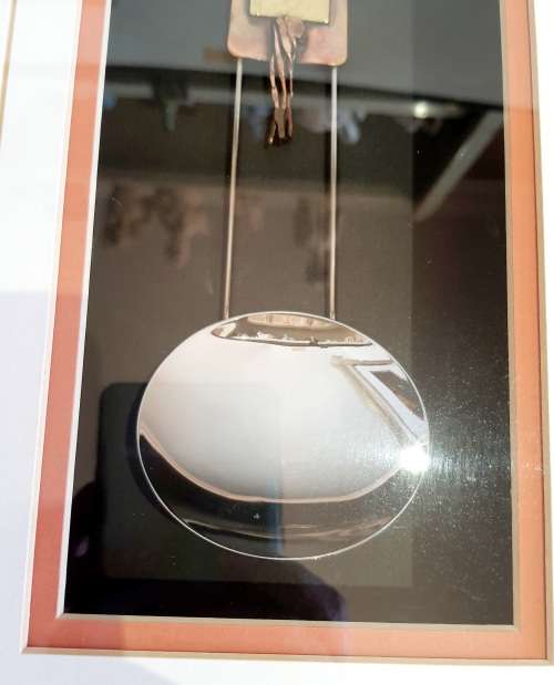 Rare Pair of Hand Crafted Copper and Brass Framed Boxed Art and Sugar spoon PLEASE READ BELOW