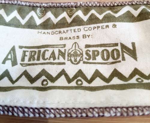 Rare Pair of Hand Crafted Copper and Brass Framed Boxed Art and Sugar spoon PLEASE READ BELOW