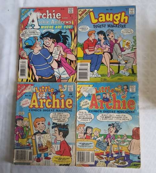 4 Archie Comics Digests