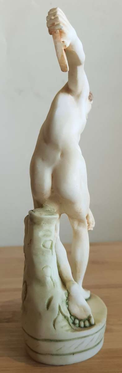 18cm Discobolus Sculpture Reproduction of Greek Sculptor Myrons work in Composite Materials